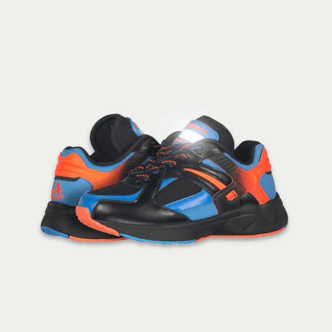 La Gear Kids Catapult Light-Up Lowtop | Black x Blue - Image 7