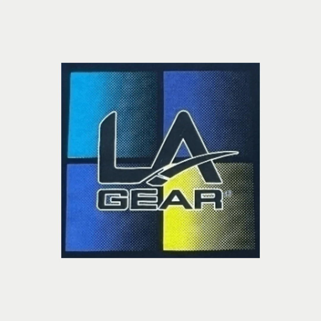 LA Gear Men's Short Sleeve Vintage Logo Tee | Black - Image 3