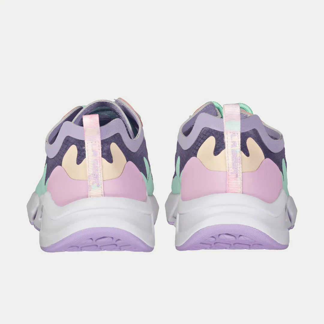 LA Gear Women's Mid-City Lowtop | Lavender x Pink - Image 6