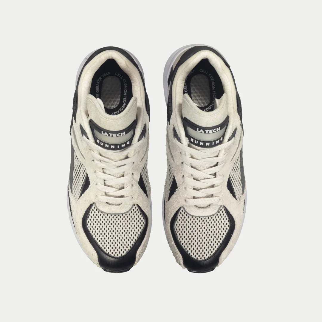 LA Gear Men's Catapult Light-Up Lowtop | White x Black - Image 3