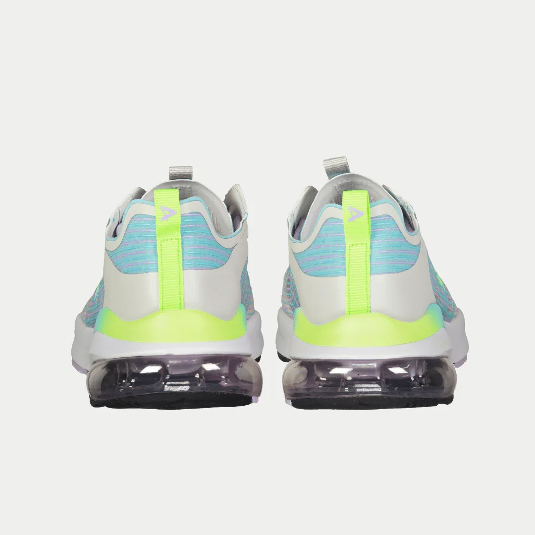 LA Gear Women’s Artesia Lowtop | Gray x Light Blue - Image 6